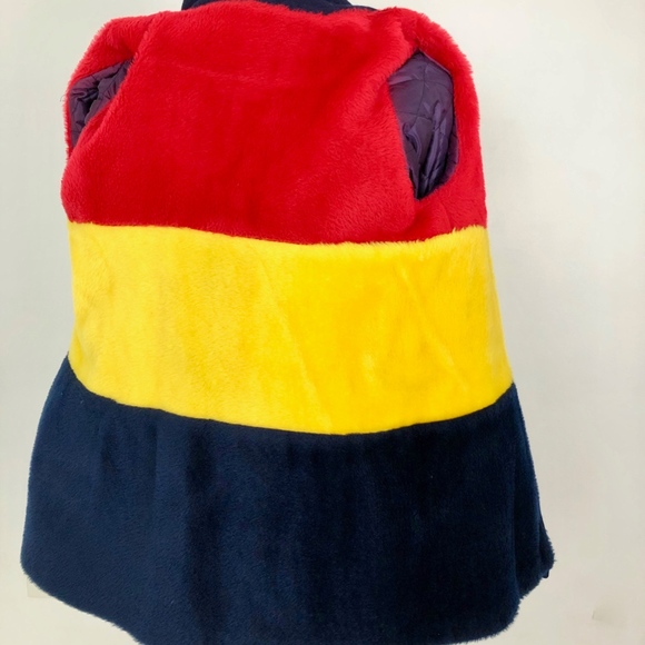 Vintage Wool Navy Pea Coat - XS/SML - Fun Lining - Picture 7 of 8